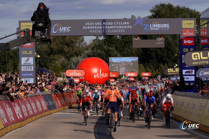 2024 UEC Road European Championships - Limburg - Flanders - Women Elite Road Race 162,0 km - 14/09/2024 - Lorena Wiebes (Netherlands) - photo Luca Bettini/SprintCyclingAgency?2024